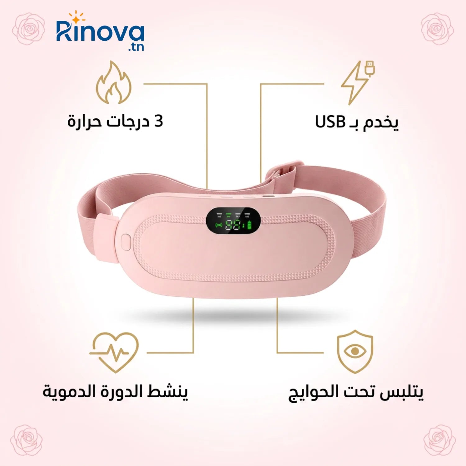 Ceinture Chauffante Intelligente Multifonction Ultime Original