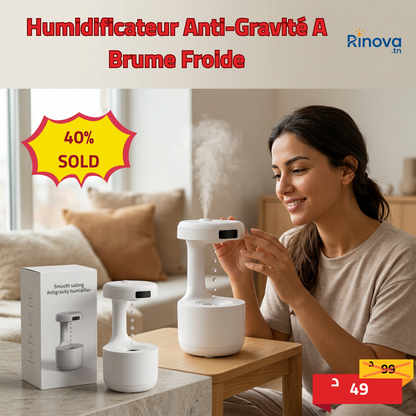 Smooth sailing anti gravity humidificateur