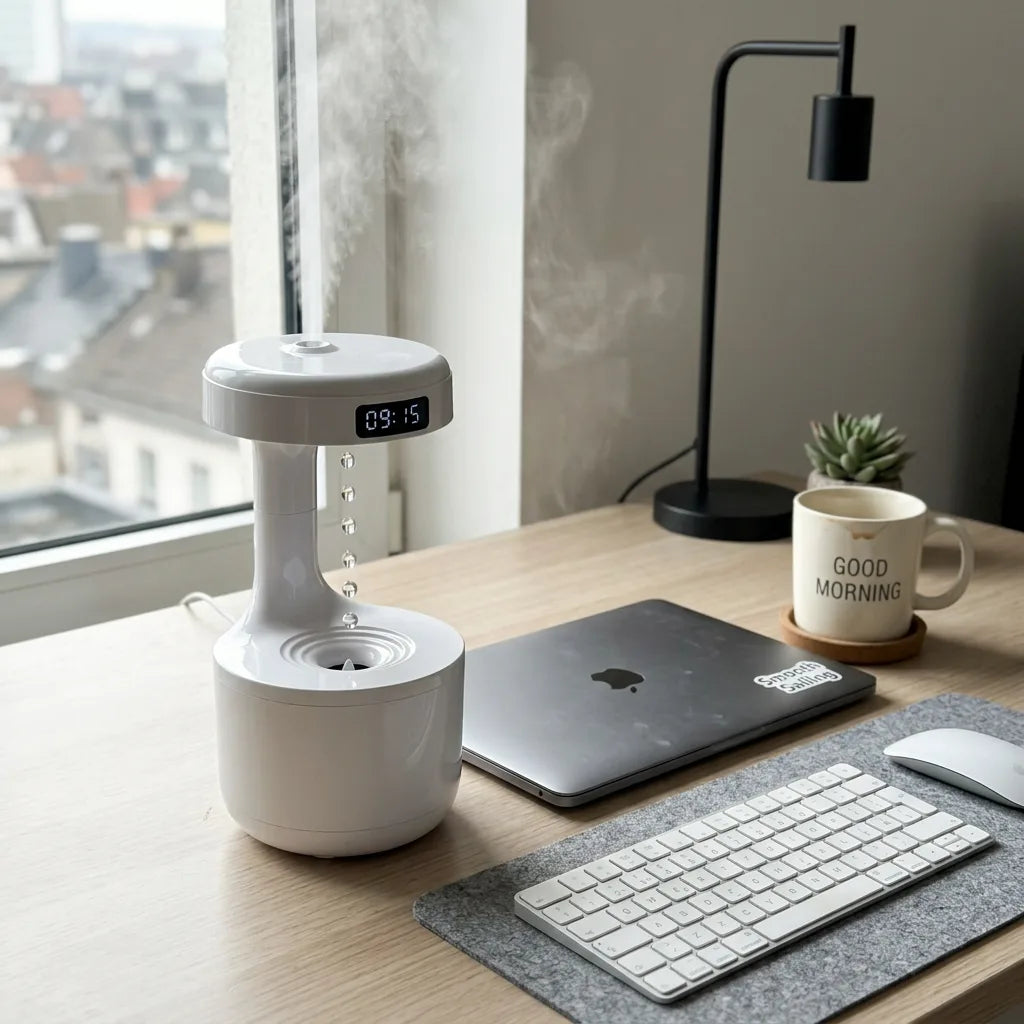 Smooth sailing anti gravity humidificateur